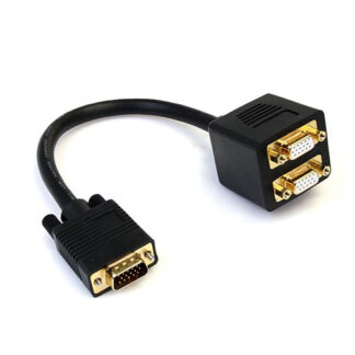 Cavo VGA Cavo VGA Startech.Com VGASPL1VV Sdoppiatore Black (ord.min.1.00 unità)
