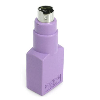 Connettore computer Connettore computer Startech.Com GC46FMKEY Usb a Ps 2 Viola (ord.min.1.00 unità)