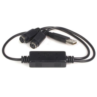 Adattatore computer Adattatore computer Startech.Com USBPS2PC Tastiera e Mouse da Ps 2 a U (ord.min.1.00 unità)