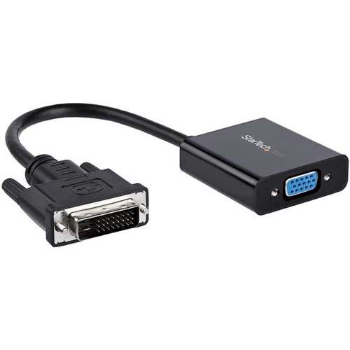Adattatore video Adattatore video Startech.Com DVI2VGAE Attivo da Dvi D a Vga Black (ord.min.1.00 unità)