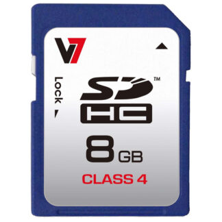 Scheda di memoria V7 VASDH8GCL4R 2E CLASS 4 Scheda di memoria (ord.min.1.00unità)