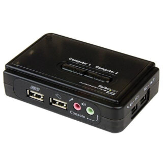 Kvm switch Kvm switch Startech.Com SV211KUSB Commutatore Vga Usb a Doppia Porta B (ord.min.1.00 unità)