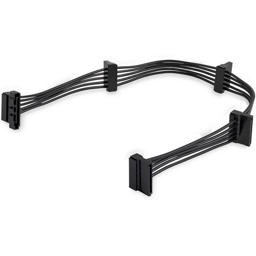 Cavetto interno Cavetto interno Startech.Com PYO4SATA 4 Prese Femmina Sata Black (ord.min.1.00 unità)