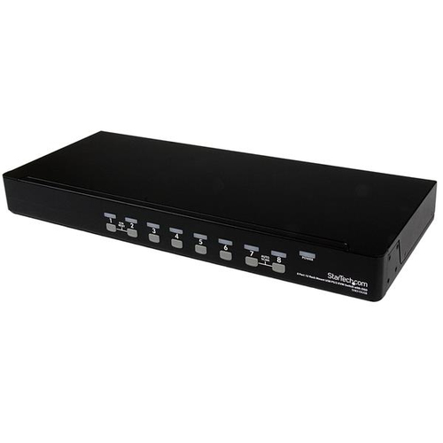 Kvm switch Kvm switch Startech.Com SV831DUSBGB USB PS 2 a 8 porte montabile a rac (ord.min.1.00 unità)