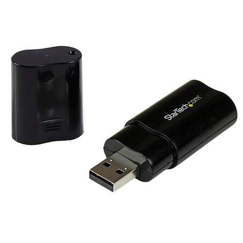 Scheda audio Scheda audio Startech.Com ICUSBAUDIOB Esterna Stereo Usb 2.0 Black (ord.min.1.00 unità)