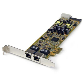 Scheda di rete Scheda di rete Startech.Com ST2000PEXPSE Pci Express a 2 Porte (ord.min.1.00 unità)