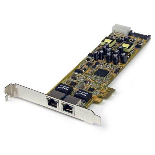Scheda di rete Scheda di rete Startech.Com ST2000PEXPSE Pci Express a 2 Porte (ord.min.1.00 unità)