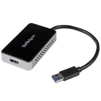 Convertitore video Convertitore video Startech.Com USB32HDEH USB 3.0 a HDMI Black e Silve (ord.min.1.00 unità)