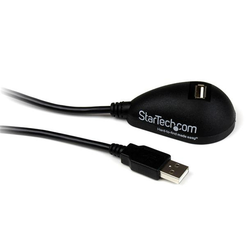 Cavo USB Cavo USB Startech.Com USBEXTAA5DSK 2.0 Extension Black (ord.min.1.00 unità)