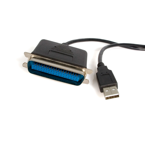 Convertitore computer Convertitore computer Startech.Com ICUSB128410 USB a parallela Black (ord.min.1.00 unità)