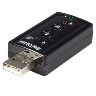 Scheda audio Scheda audio Startech.Com ICUSBAUDIO7 Esterna Stereo Virtual 7.1 Black (ord.min.1.00 unità)