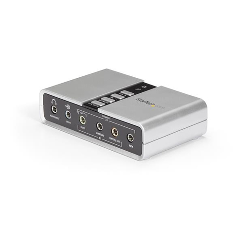 Scheda audio Scheda audio Startech.Com ICUSBAUDIO7D USB Audio Adapter External Soun (ord.min.1.00 unità)