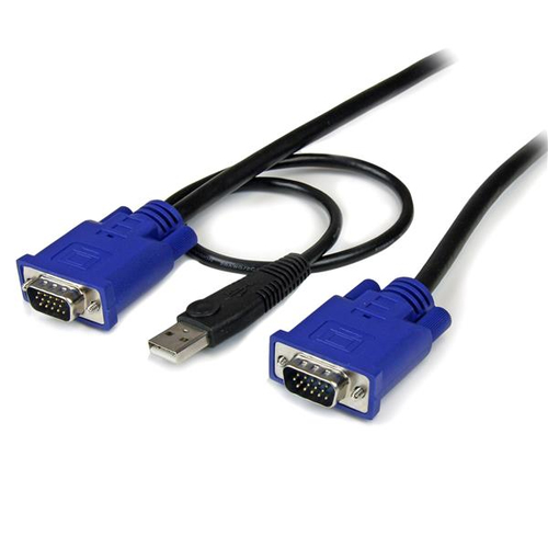 Kvm switch Kvm switch Startech.Com SVECONUS10 Cavo Sottile Vga Usb 2in1 Black (ord.min.1.00 unità)