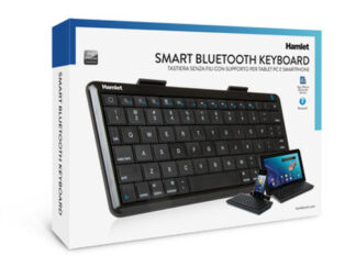 Tastiera computer Tastiera computer Hamlet XPADKK100BTMS Smart Black (ord.min.1.00 unità)