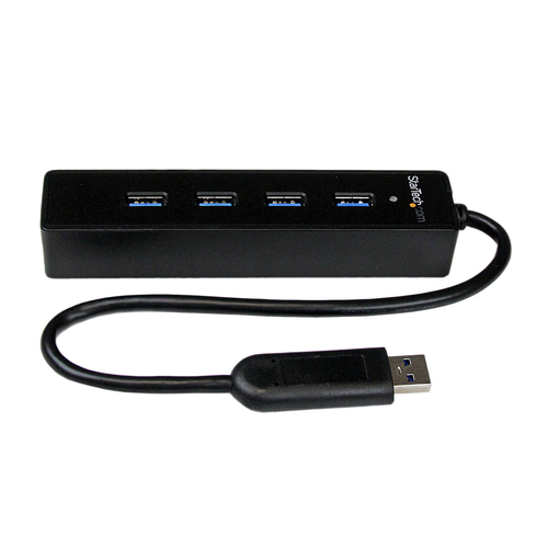 Hub USB Hub USB Startech.Com ST4300PBU3 3.0 Black (ord.min.1.00 unità)