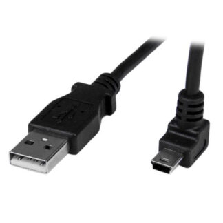 Cavo USB Cavo USB Startech.Com USBAMB1MU 2.0 Angolare Alto Black (ord.min.1.00 unità)