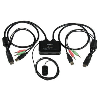 Kvm switch Kvm switch Startech.Com SV211HDUA HDMI USB 2 porte con audio Black (ord.min.1.00 unità)