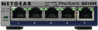 Switch di rete Switch di rete Netgear GS105E 200PES PROSAFE PLUS Smart Managed Gray (ord.min.1.00 unità)