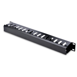 Gestore cavi rack Gestore cavi rack Startech.Com CMDUCT1UX 1U Orizzontale Black (ord.min.1.00 unità)