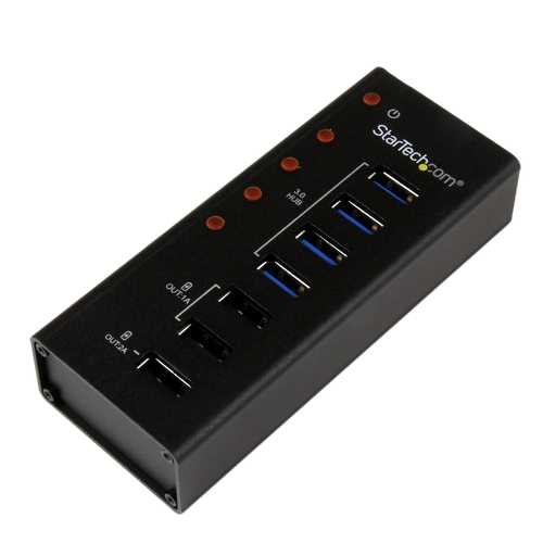 Hub USB Hub USB Startech.Com ST4300U3C3 3.0 Black (ord.min.1.00 unità)