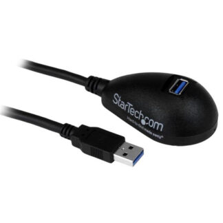 Cavo USB Cavo USB Startech.Com USB3SEXT5DKB 3.0 Extension Black (ord.min.1.00 unità)
