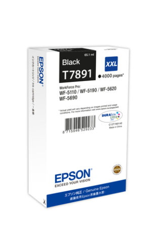 Cartuccia stampante Cartuccia stampante Epson C13T789140 T7891 XXL (ord.min.1.00 unità)