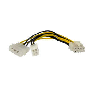 Cavetto interno Cavetto interno Startech.Com EPS48ADAP Eps 4 Poli a 8 Poli con Lp4 F M (ord.min.1.00 unità)