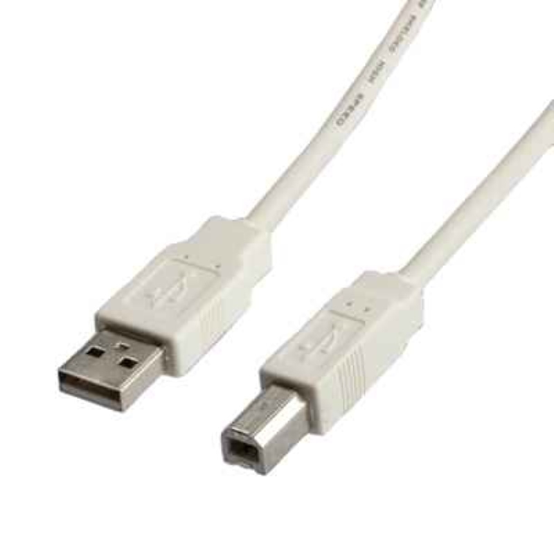 Cavo USB Cavo USB Itb ROS3102 2.0 White (ord.min.1.00 unità)