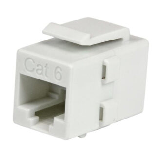 Accoppiatore cavo di rete Accoppiatore cavo di rete Startech.Com C6KEYCOUPLWH Jack Keystone Rj45 (ord.min.1.00 unità)