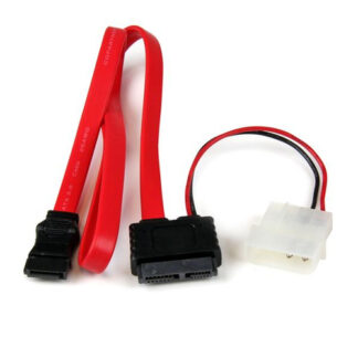 Cavetto interno Cavetto interno Startech.Com SLSATAF20 SATA a SATA e alimentazione LP4 (ord.min.1.00 unità)