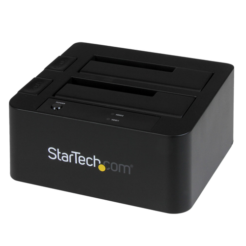 Docking hard disk Docking hard disk Startech.Com SDOCK2U33EB Station Usb 3.0 Doppia Blac (ord.min.1.00 unità)