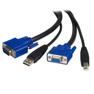 Kvm switch Kvm switch Startech.Com SVUSB2N1 10 2in1 Universal Usb Cable 3m (ord.min.1.00 unità)