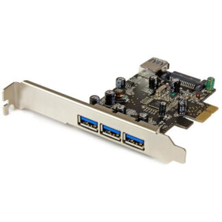 Scheda di espansione Scheda di espansione Startech.Com PEXUSB3S42 PCI Express a 4 Porte (ord.min.1.00 unità)