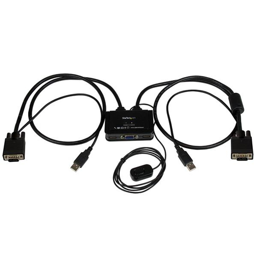 Kvm switch Kvm switch Startech.Com SV211USB Commutatore USB VGA Black (ord.min.1.00 unità)