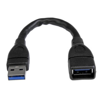 Cavo USB Cavo USB Startech.Com USB3EXT6INBK 3.0 Extension Black (ord.min.1.00 unità)