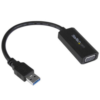 Convertitore video Convertitore video Startech.Com USB32VGAV da USB 3.0 a VGA Black (ord.min.1.00 unità)