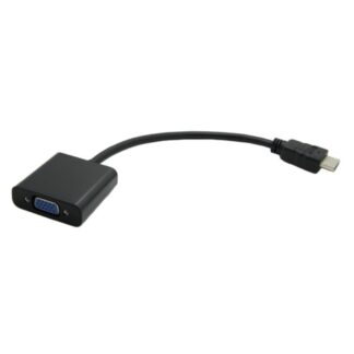 Adattatore video Adattatore video Itb RO12 99 3114 ECONOMY Hdmi To Vga Black (ord.min.1.00 unità)