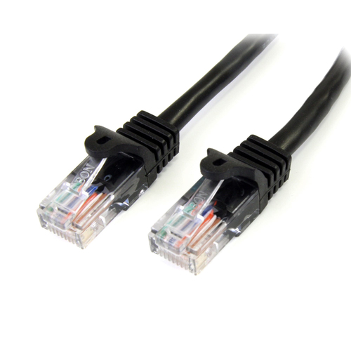 Cavo di rete Cavo di rete Startech.Com 45PAT2MBK Patch Cable Black (ord.min.1.00 unità)