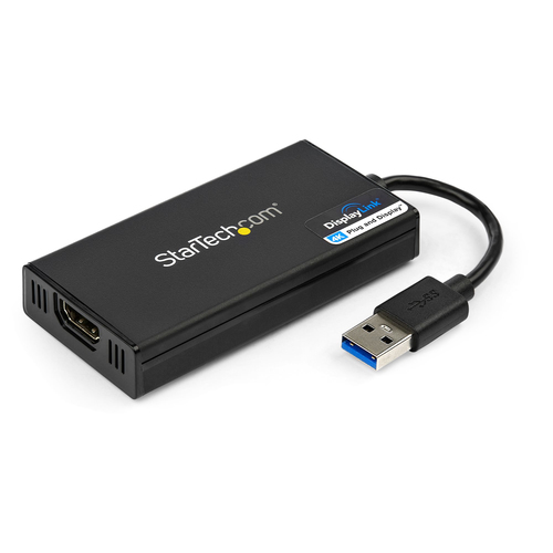 Convertitore video Convertitore video Startech.Com USB32HD4K da USB 3.0 a HDMI Black (ord.min.1.00 unità)