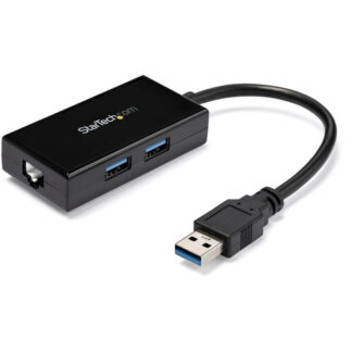 Adattatore di rete Adattatore di rete Startech.Com USB31000S2H USB 3.0 Black (ord.min.1.00 unità)