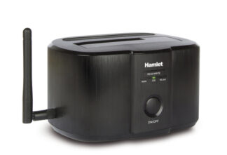 Docking hard disk Docking hard disk Hamlet HXDDWIFI Wi Fi Single Bay Sata Black (ord.min.1.00 unità)