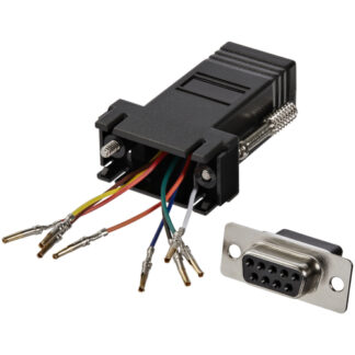 Adattatore computer Adattatore computer Startech.Com GC98FF Modulare DB9 a RJ45 Black (ord.min.1.00 unità)