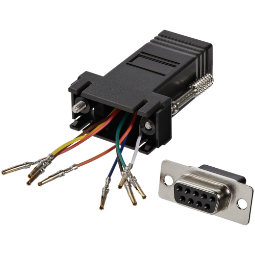 Adattatore computer Adattatore computer Startech.Com GC98FF Modulare DB9 a RJ45 Black (ord.min.1.00 unità)