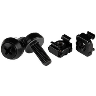 Viti rack Viti rack Startech.Com CABSCREWM6B Confezione da 50 (ord.min.1.00 unità)