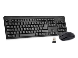 Tastiera e mouse Tastiera e mouse Hamlet XKKITAMICEW Desktop Black (ord.min.1.00 unità)