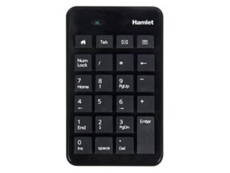 Tastierino numerico computer Tastierino numerico computer Hamlet XKPADUBK USB 2.0 23 tasti Black (ord.min.1.00 unità)