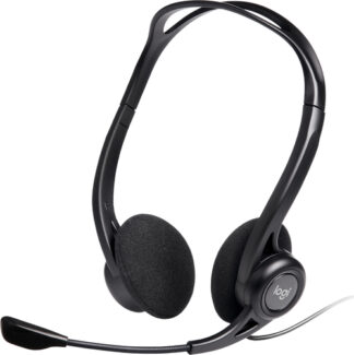 Cuffie microfono filo Cuffie microfono filo Logitech 981 000100 960 Usb Headset Black (ord.min.1.00 unità)