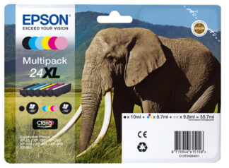 Set cartucce stampante Set cartucce stampante Epson C13T24384011 CLARIA Multipack T24 XL (ord.min.1.00 unità)