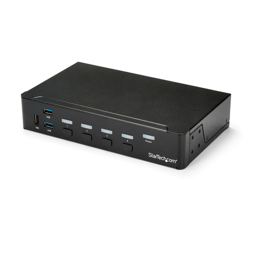 Kvm switch Kvm switch Startech.Com SV431HDU3A2 4 Porte HDMI con Hub USB 3.0 Black (ord.min.1.00 unità)