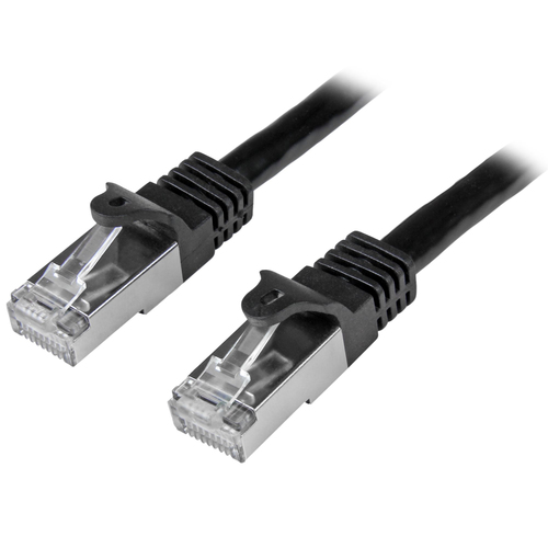 Cavo di rete Cavo di rete Startech.Com N6SPAT5MBK Patch Cable Black (ord.min.1.00 unità)
